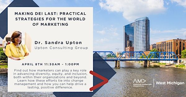 AMA West Michigan April Luncheon: Dr. Sandra Upton | L. William Seidman Center
