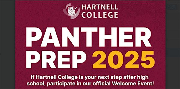 2025 Panther Prep Day at the Soledad Education Center | Hartnell College - Soledad Education Center