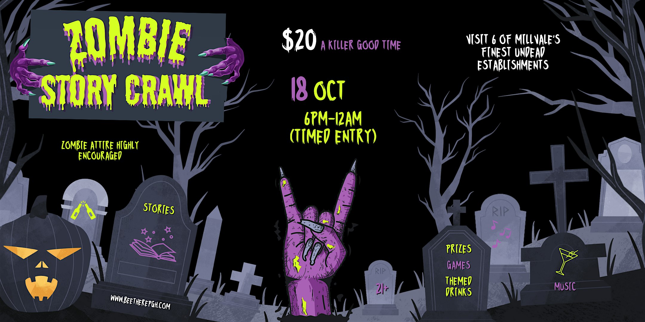 Zombie Story Crawl | Millvale