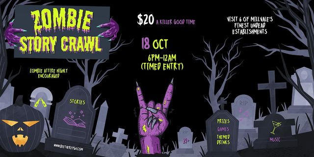 Zombie Story Crawl | Millvale