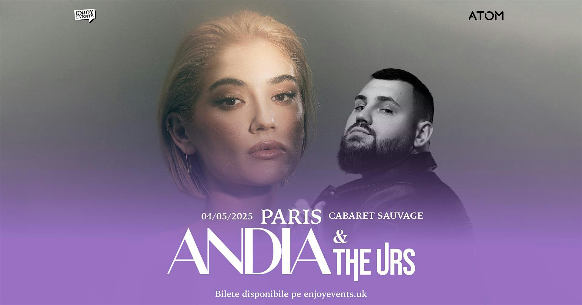 ANDIA & THE URS | PARIS (Cabaret Sauvage) | 04.05.2025 | Cabaret Sauvage