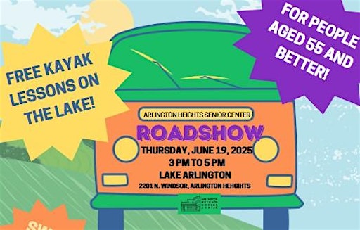 AHSC Roadshow @ Lake Arlington (55+) | 2201 N Windsor Dr