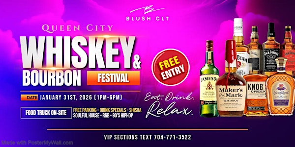 Queen City Whiskey & Bourbon Festival | Blush CLT