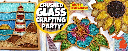 Crushed Glass Resin Pour Party - Wayland | Curley Cone