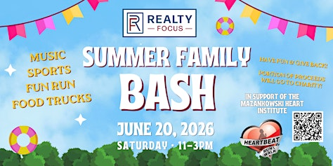 Realty Focus Family Summer Bash 2026 | Strathcona Athletic Park