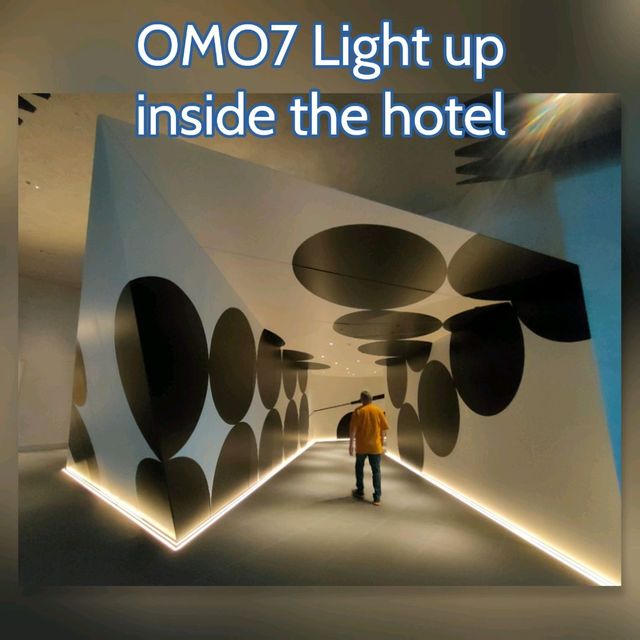 【大阪 浪速区】OMO7 ホテル内のライトアップも素敵✨✨✨
