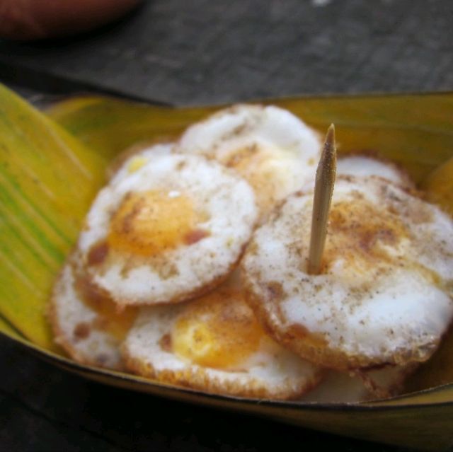 Fluffy Mini Bird Eggs Fried, Hat Yai