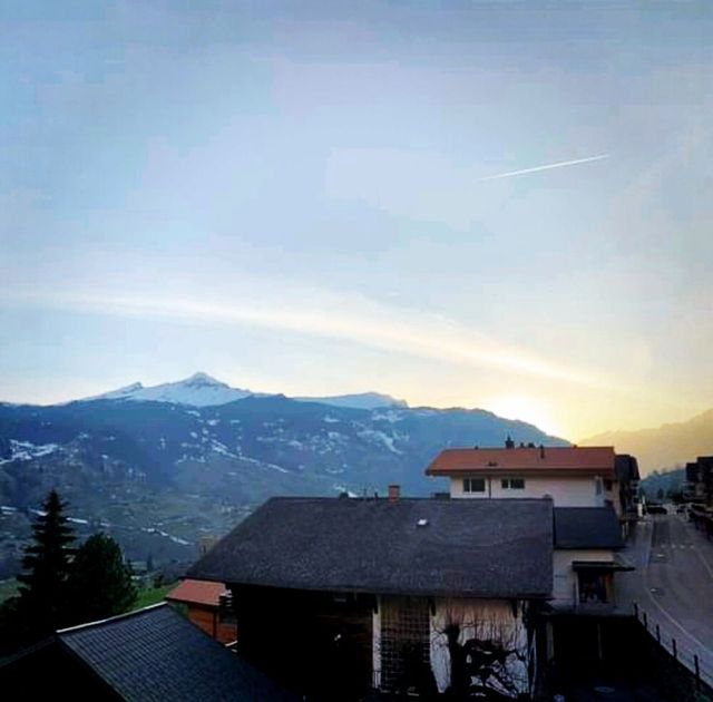 Grindelwald village in Switzerland 