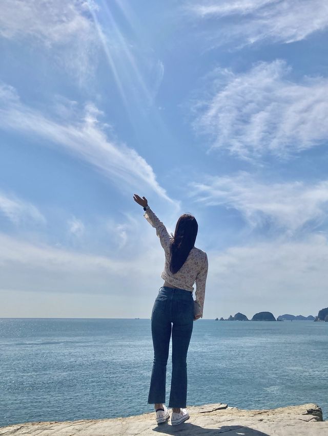 에메럴드빛 바다