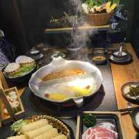 Yummy hotpot with lovely ambience and BBT