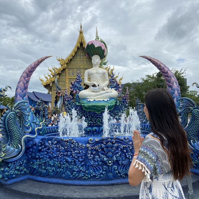 วัดร่องเสือเต้น (blue temple) จ. เชียงราย