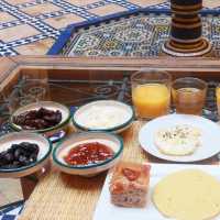 摩洛哥Fez 🔶 早餐在Médina Social Club