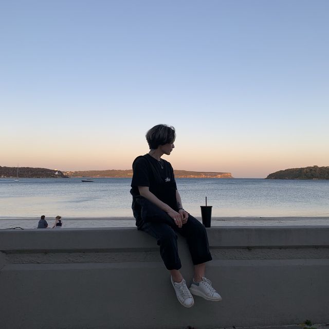 잔잔~하게 흐르는 물결이 평화로운 발모랄비치💙