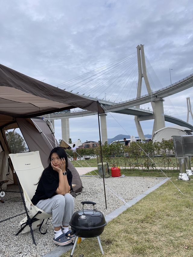 [부산]부산항대교 아래에서 먹는 바베큐❤️
