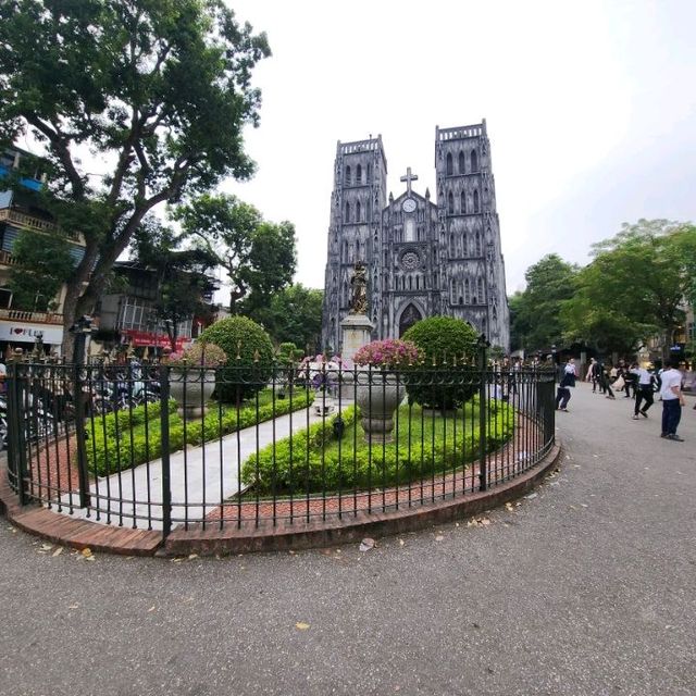 Oldest St. Joseph's Cathedral in Hanoi