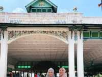 Market full of joy and culture