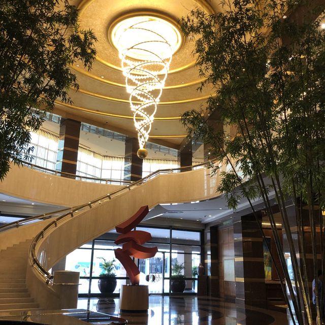 Beautiful spiral stairs for photo taking 