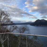 日本一の透明度😃摩周湖ブルーも秋景色