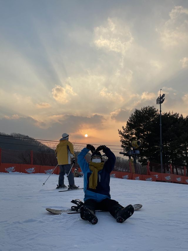 보드 초보도 즐기기 좋은 홍천 비발디파크🏂 