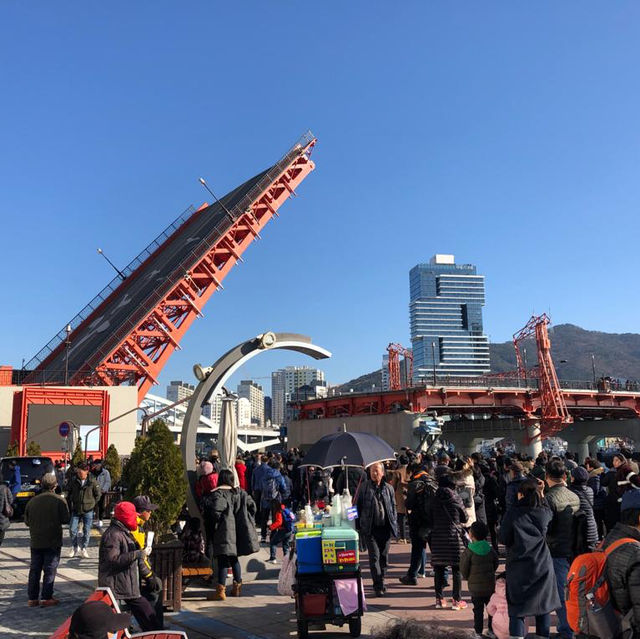 釜山遊不能錯過影島大橋的經典畫面📸