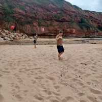 Great place to visit it lovely beach and food with a funday at animal park and arcades. 