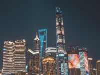 Shanghai at night. the bund lights! 🏙🌃