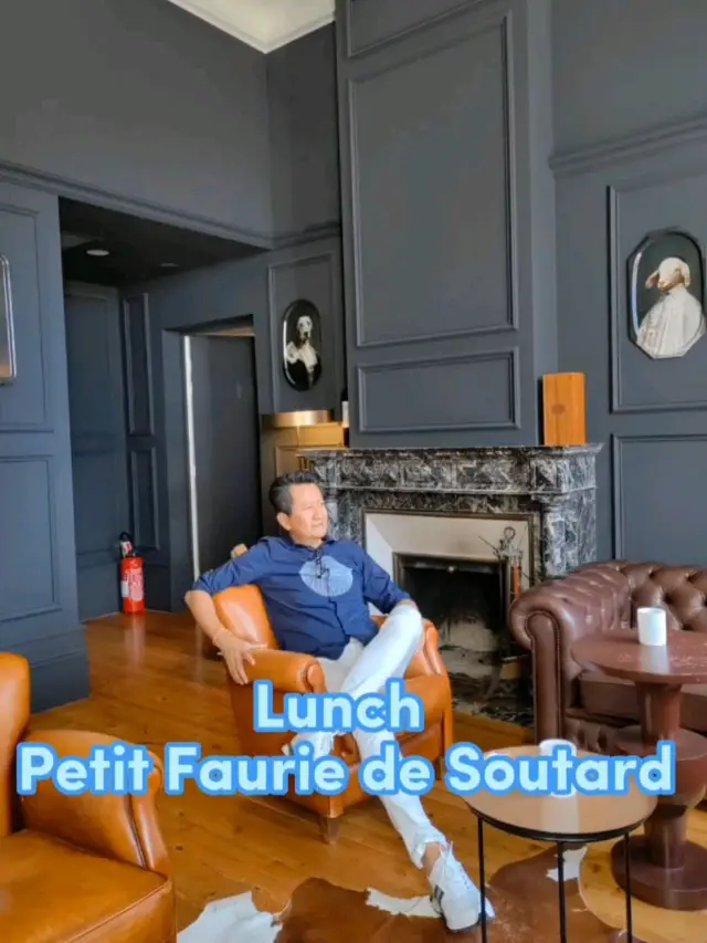 Lunch @Petit Faurie de Soutard
