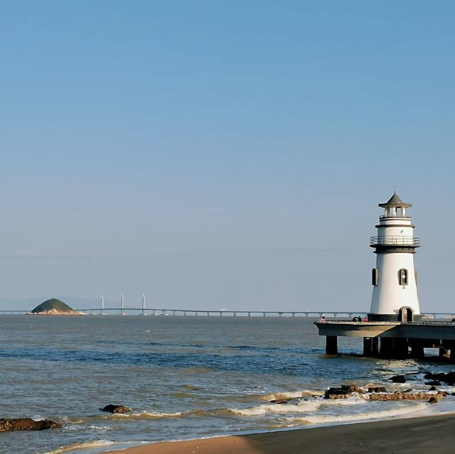 珠海最適合看海的地方-情侶路 