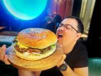 Can you eat a burger bigger than your face?NO