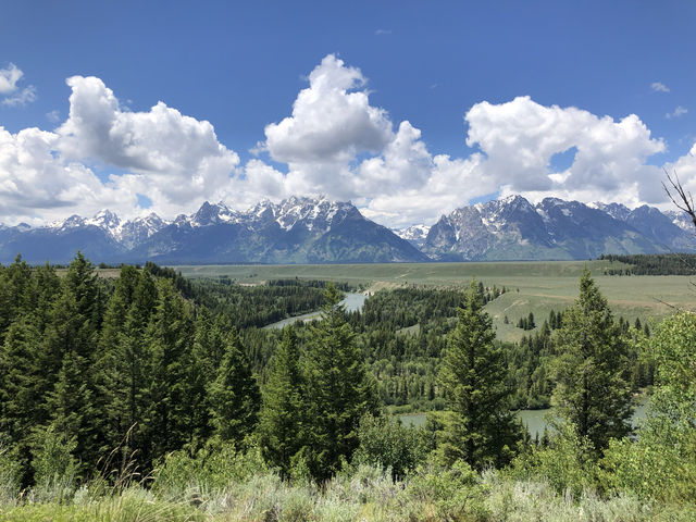 USA | Grand Teton National Park Photo Sharing 3 - Scenery on the Road