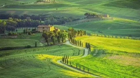 Tuscany — traveler post in Lucca