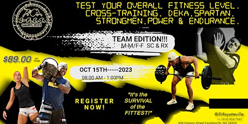 I-F.I.T. Games 2023 Teams Edition! (Fayetteville) | I-F.I.T. Ideal Functional Integrative Training