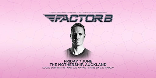Factor B (Subculture/PureTrance/FSOE) | The Mothership