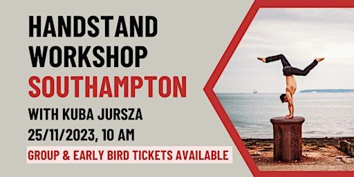 Handstand Workshop Southampton | Be in the Sky