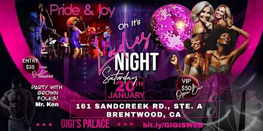 Oh It's Ladies Night with Pride & Joy | 161 Sand Creek Rd