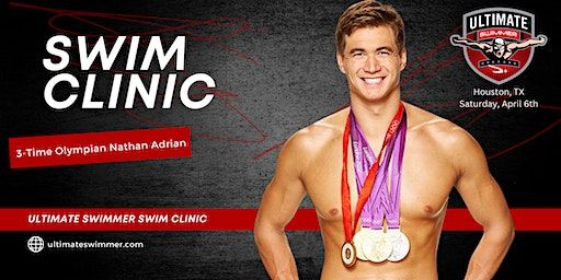 Houston Swim Camp w Olympian Nathan Adrian, 12pm-3pm, 8-12 yr old | Swim Houston Aquatic Center