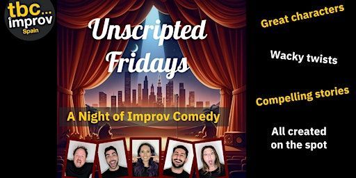 Unscripted Fridays | May Mayhem in Improv Comedy | Tinta Roja - Bar Teatro