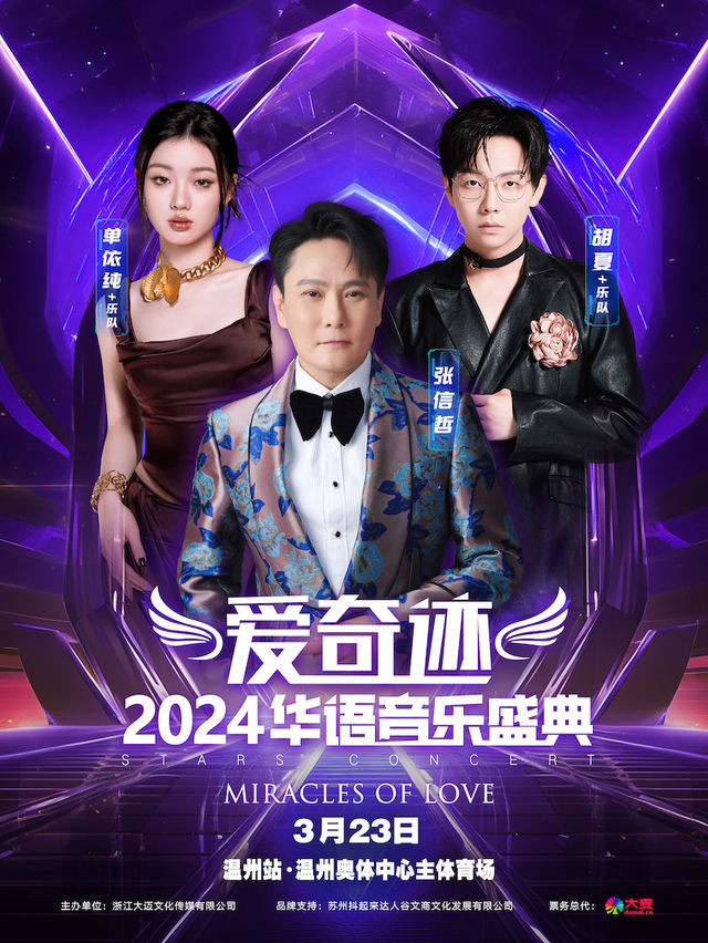 愛奇蹟2024華語音樂盛典|演唱會 | 温州奧體中心主體育場