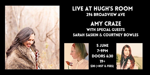 Amy Craze-Live at Hugh's Room | Hugh's Room Live