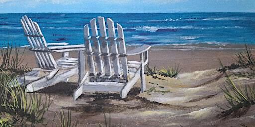 Beach Afternoon Acrylic Painting with Marco Aguilar | Red Brick Art