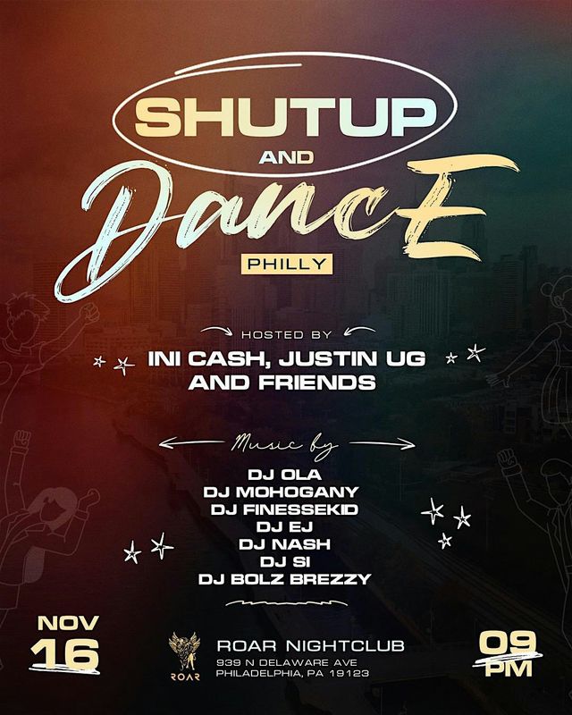 SHUT UP & DANCE | Roar Nightclub
