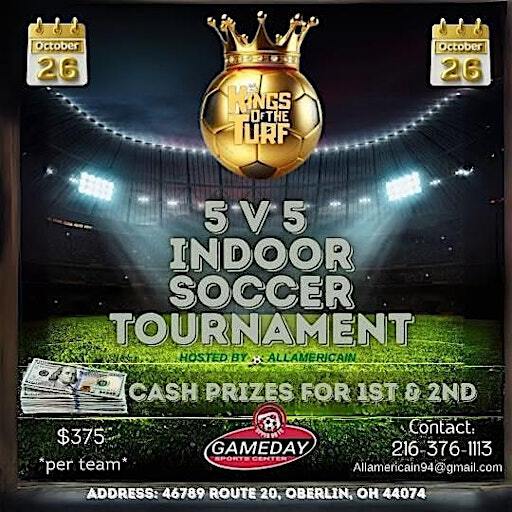 King of the Turf 5v5 ⚽️tournament | GAMEDAY Sports Center Powered by UPPER 90 FC