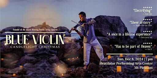 Blue Violin Candlelight Christmas | Heatilator Performing Arts Center