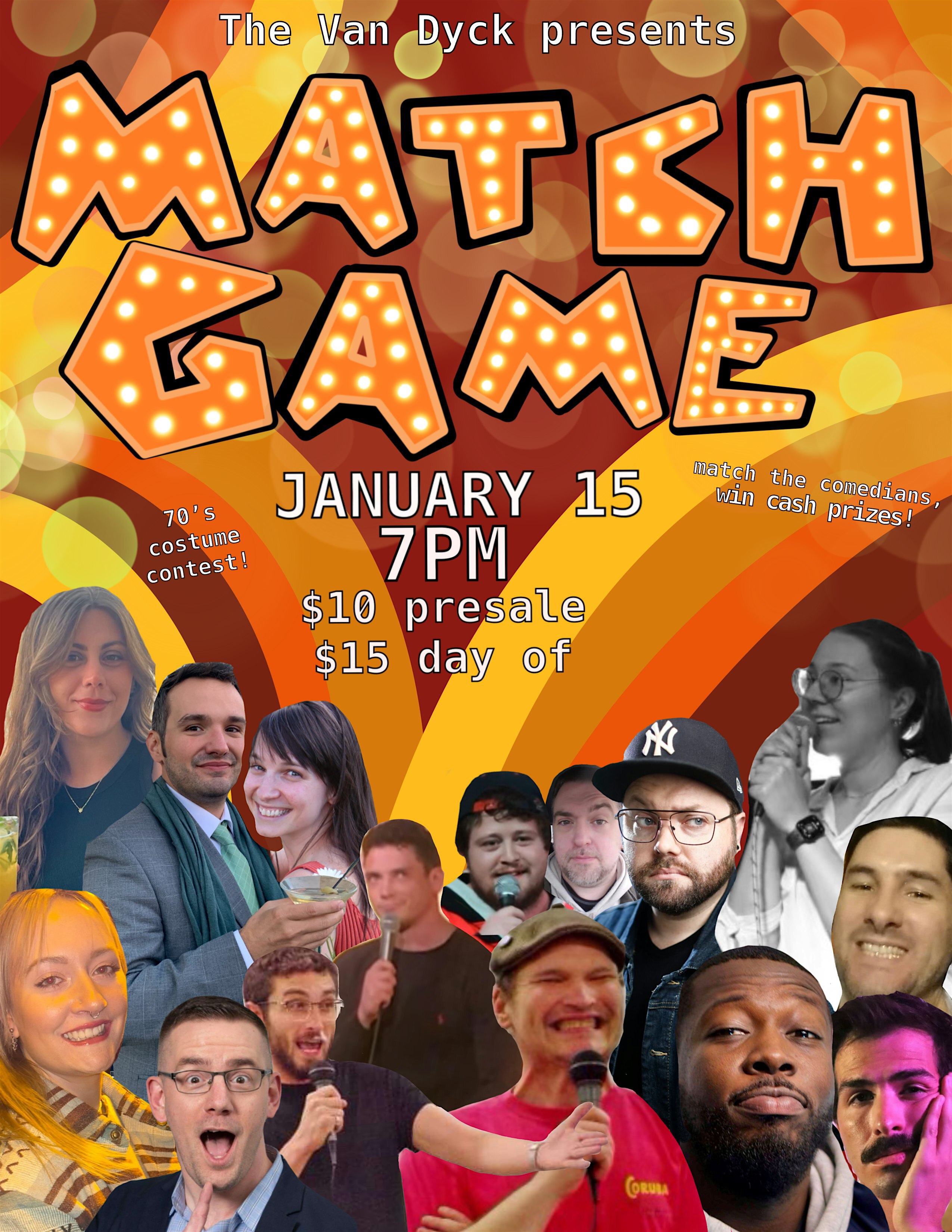 The Van Dyck & Albany Comedy present Match Game! | 237 Union St
