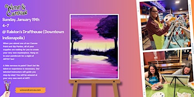 Paint Party: Sunset on the Pond | Ralston's Drafthouse