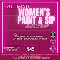 The Ultimate Women's Paint & Sip | Golden Cactus Brewing