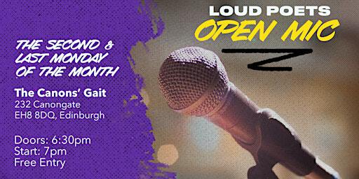Loud Poets Open Mic || At the Canons' Gait | The Canons' Gait