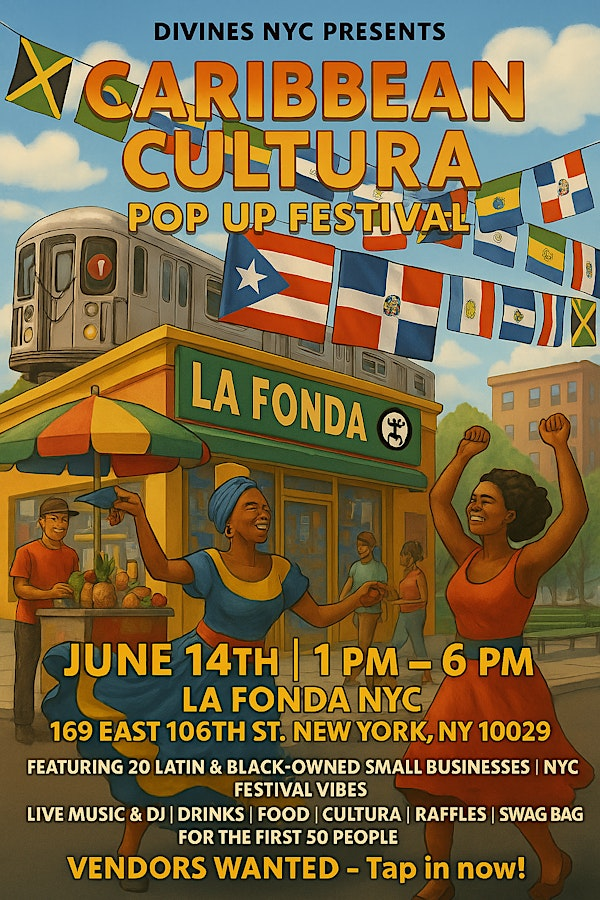 Caribbean Cultura Pop up Festival | La Fonda NYC