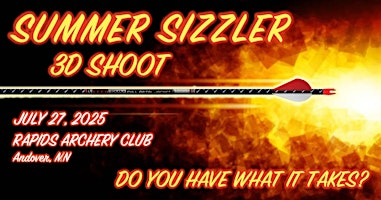2025 Summer Sizzler 3D Shoot.  Hosted With Minnesota SCI. | Rapids Archery Club