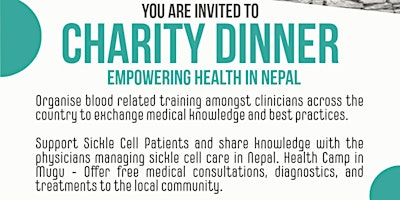 Empowering Health In Nepal : Charity Dinner | Equitable Public House